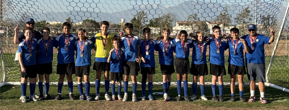 2025 B14U League Section 1 Champions